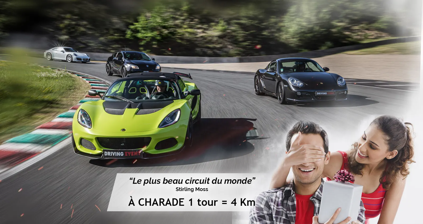 Stage de pilotage automobile avec Nomad driving event